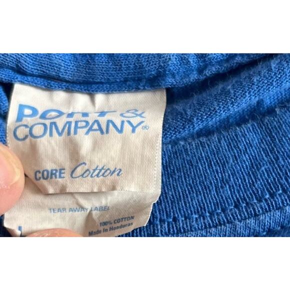 VTG Billy Goat Tavern Chicago Shirt CUBS Cheezborger Cheeseburger Blue-L - Picture 5 of 6